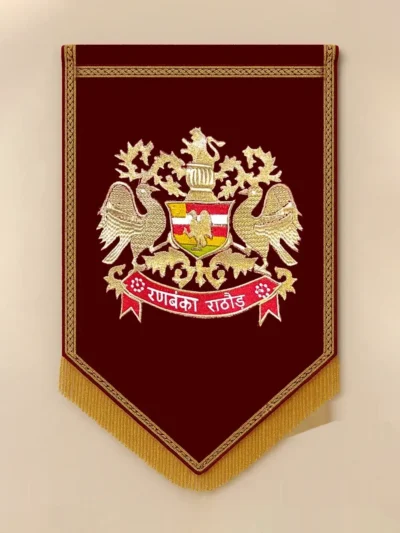 Rathore Logo – Royal Flag for Wedding & Home Decoration