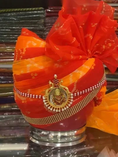 Rajasthani Safa for Groom in Vibrant Colors - Pyor 1031