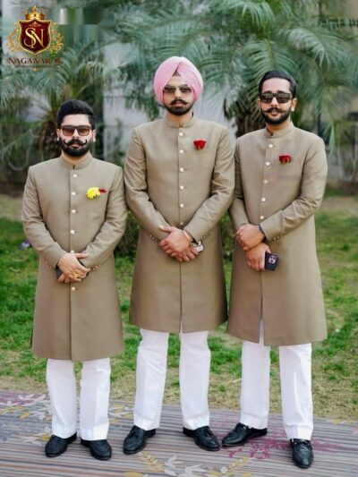 Royal Rajputi Jodhpuri Achkan 1006