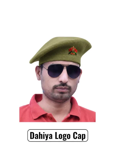 Dahiya Logo & Beret Cap - By Singh Brand