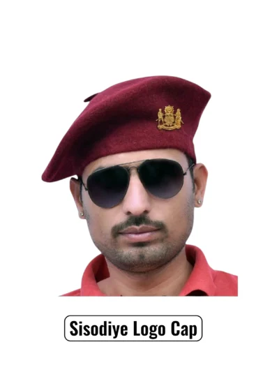 Sisodiya Logo & Beret Cap for Regal Style